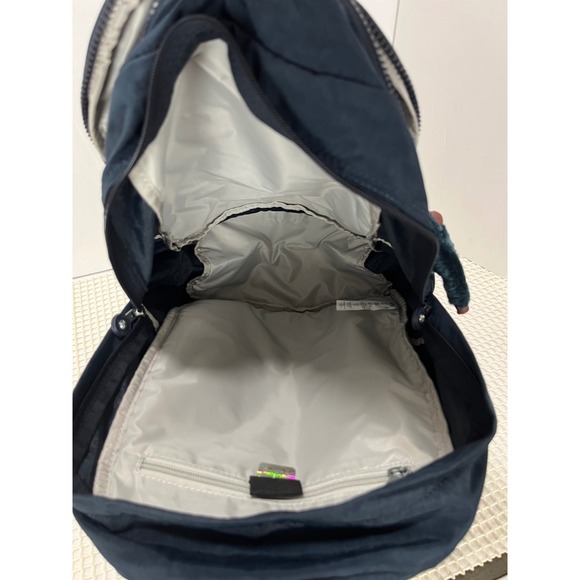 Kipling Challenger Backpack Dark Blue Small Travel Monkey Charm MSRP‎ $109 NEW main image 8